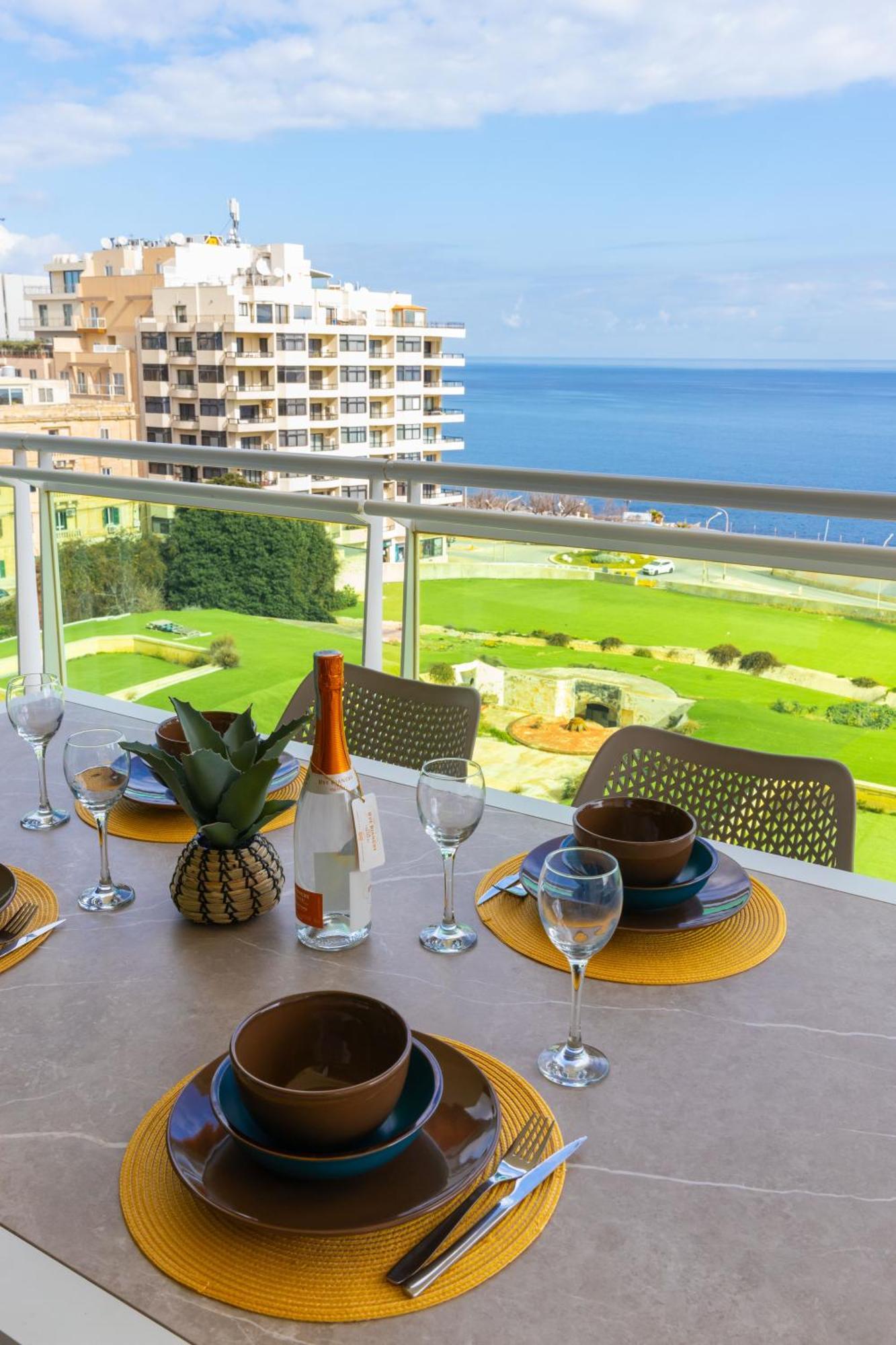 Luxury Seafront 3Br With Pool By Arcobnb Sliema Extérieur photo